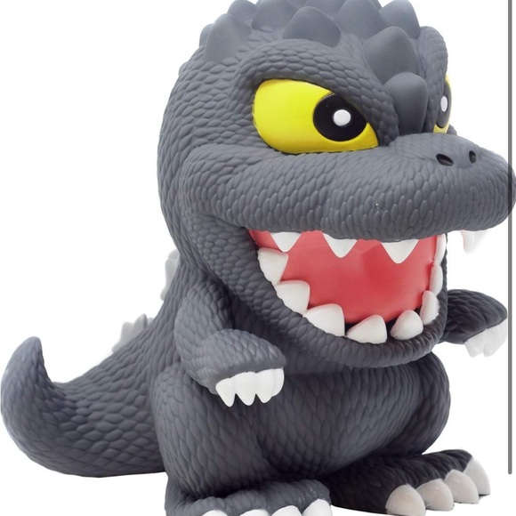Gray Monster Figurine with Red Mouth . - Picture 5 of 14